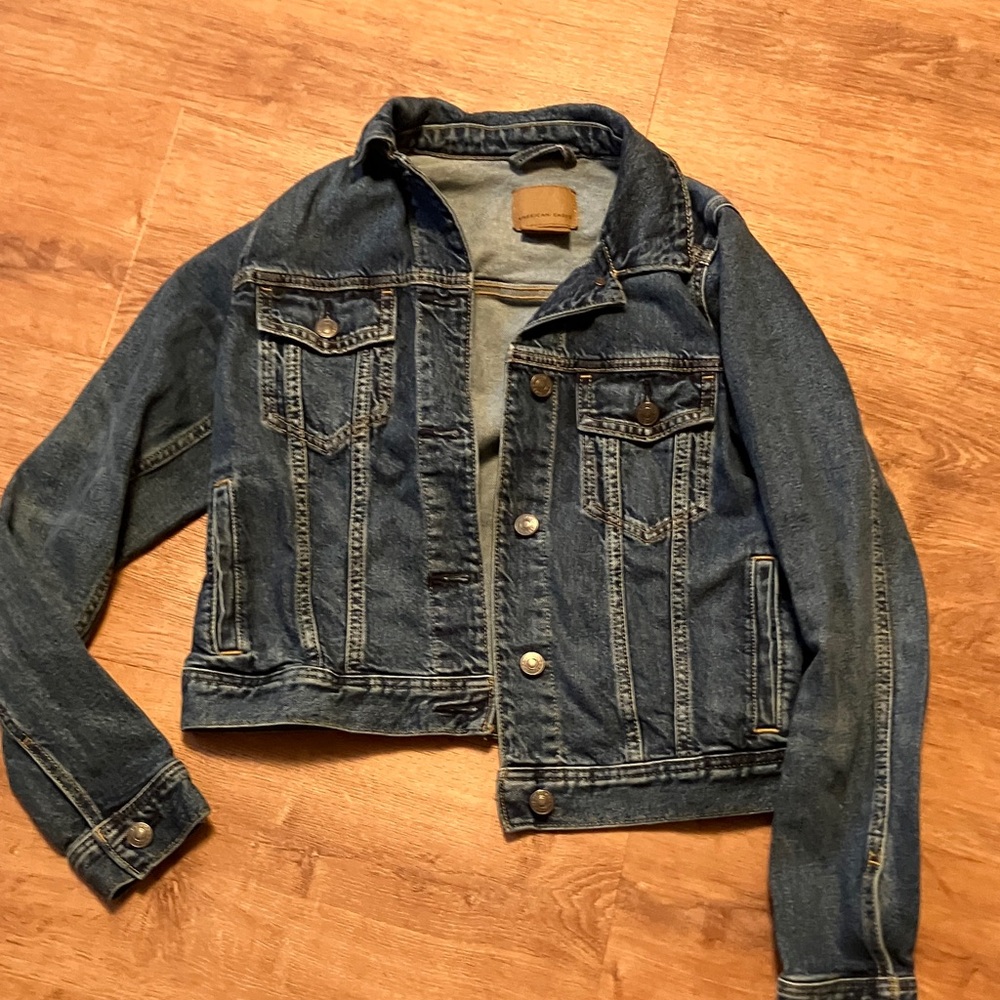 American Eagle Outfitters Blue Jean Jacket